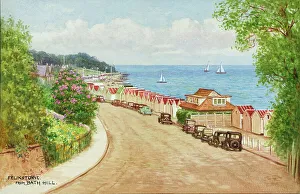 Felixstowe, Suffolk, viewed from Bath Hill