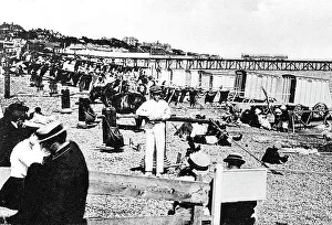 Felixstowe West Beach early 1900s