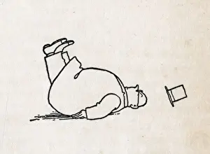 Rotund Prints: He fell through to the path