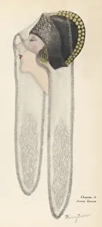 Lanvin Prints: Felt Hat by Lanvin 1924