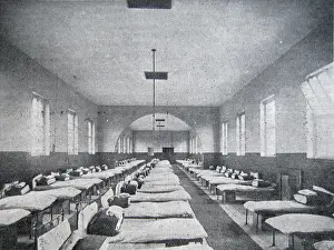 Dormitory Prints: Feltham Industrial School for Boys - Dormitory