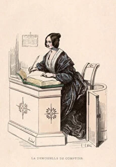 Ledger Collection: FEMALE CASHIER 1850