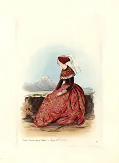 Female costume in the reign of Richard III, 1483-1485