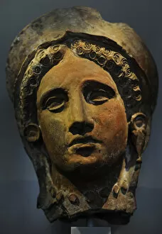 Female head. Paphos, Cyprus