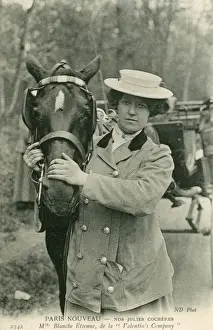 Female Horse Taxi Driver - Paris