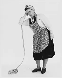 Housekeeper Gallery: Female Model Cleaner