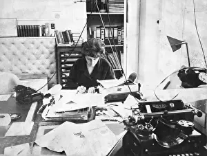 Messy Prints: Female Office Worker