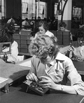 Precision Gallery: Female Production Line Worker