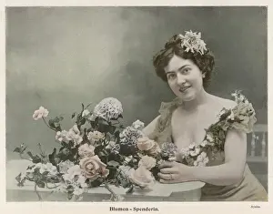 FEMALE TYPE / FLOWERS 1904