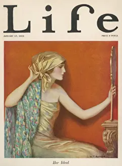 Mirror Prints: Female Type / Mirror 1924