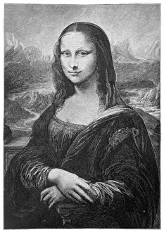 Mona Prints: Female Type / Mona Lisa