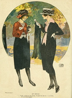 Accordian Gallery: Feminine Boater 1919