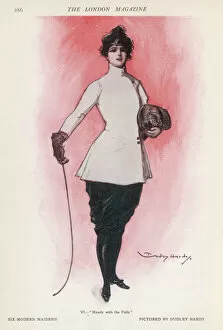 Sporting Collection: The Fencing Female 1907