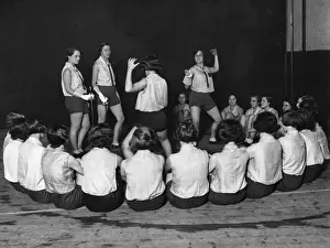 Bout Prints: Fencing Girls