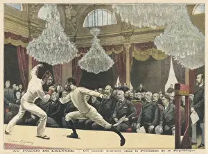 Fencing in Paris