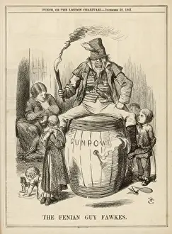 Gun Powder Prints: Fenian Guy Fawkes, 1867