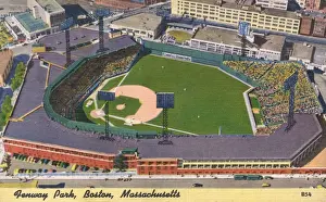 Mass Prints: Fenway Park, Boston, Mass, USA