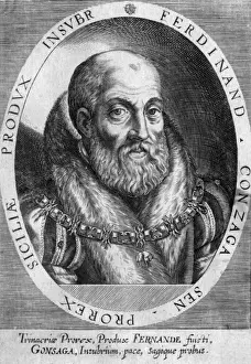 Gonzaga Prints: Ferdinand Gonzaga Senior