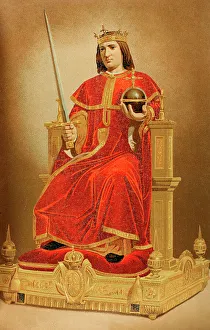 Iberian Collection: Ferdinand III of Leon and Castile, called the Saint