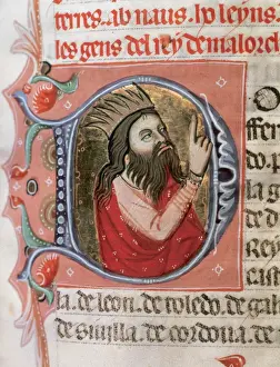 Castille Prints: Ferdinand IV of Castile. (1285-1312). King of Castile 1295-13