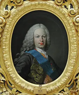1758 Prints: Ferdinand VI (1713-1759), 1750-1758 by Louis Michel Van Loo