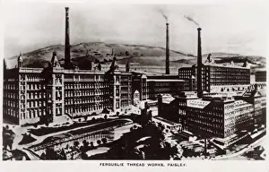 Manufacture Prints: Ferguslie Thread Works of J & P Coats Ltd, Paisley