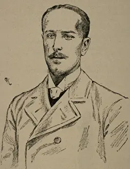 Fernand Khnopff (1858-1921). Engraving