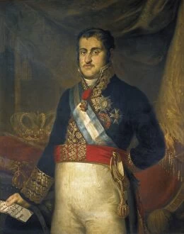 Joaquon Collection: FERNANDEZ CRUZADO, Joaqu�(1781-1856). Portrait