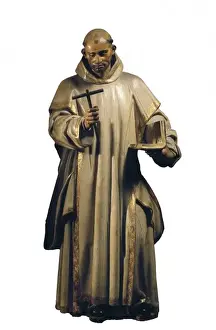 Fernandez Prints: FERNANDEZ, Gregorio (1576-1636). Saint Bruno