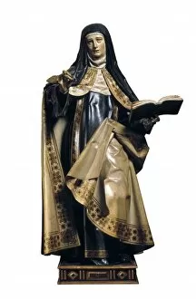 Avila Collection: FERNANDEZ, Gregorio (1576-1636). Saint Teresa