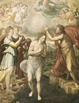 Baptism Prints: FERNANDEZ NAVARRETE, Juan, called el Mudo (1526-1579)