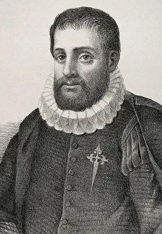 Lithography Collection: Fernando Nunez de Guzman (ca. 1480-1553). Spanish rhetorical
