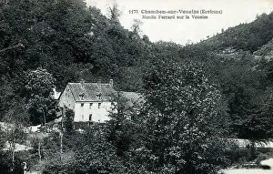 Environs Prints: Ferrard Mill on the Voueize at Chambon-sur-Voueize