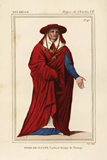 Ferri de Clugny, Cardinal and Bishop of Tournay, d. 1482