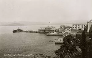 Istanbul Collection: The Ferry Port at Prinkipo - Constantinople, Turkey
