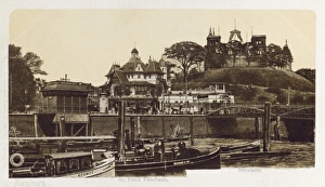 Images Dated 4th April 2011: Ferry Station - St Pauli Region - Hamburg