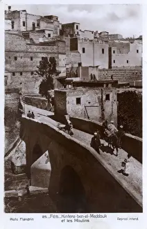 Medina Prints: Fes, Morocco - Kintera-ben-el-Meddouk and the Mills