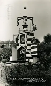 Grimsby Prints: Festival Clock, Cleethorpes, Lincolnshire