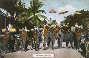 Festival with Elephants - Myanmar