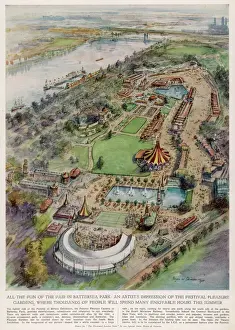Pleasure Prints: Festival Pleasure Garden