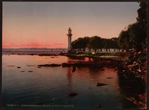 Marmara Prints: Feuerbagd sche (i. e. Fenerbahce) on Sea of Marmora (i. e. M
