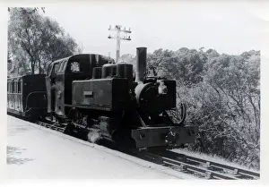Ffestiniog Narrow Gauge Steam Locomotive Mountaineer