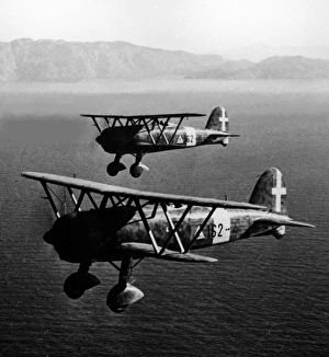 Abandon Gallery: Fiat CR42 -the Italians were reluctant to abandon the b