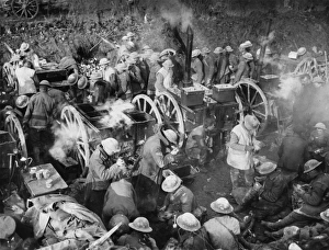Ancre Gallery: Field kitchen 1916