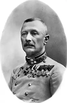 Bosnia Prints: Field Marshal General Potiorek, Austrian army officer