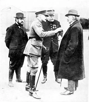 Allies Collection: Field Marshal Sir Douglas Haig, David Lloyd George, General