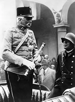 Field Marshal von Mackensen in Budapest, Hungary