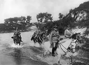 Horse Back Prints: Field Marshal von Mackensen entering Brest Litovsk