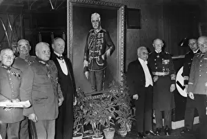 Field Marshal von Mackensen portrait presentation