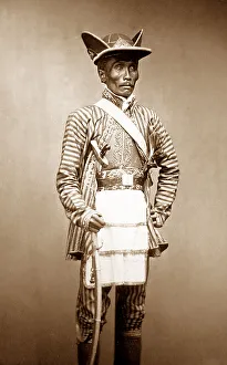 Javanese Prints: Field Officer, Java